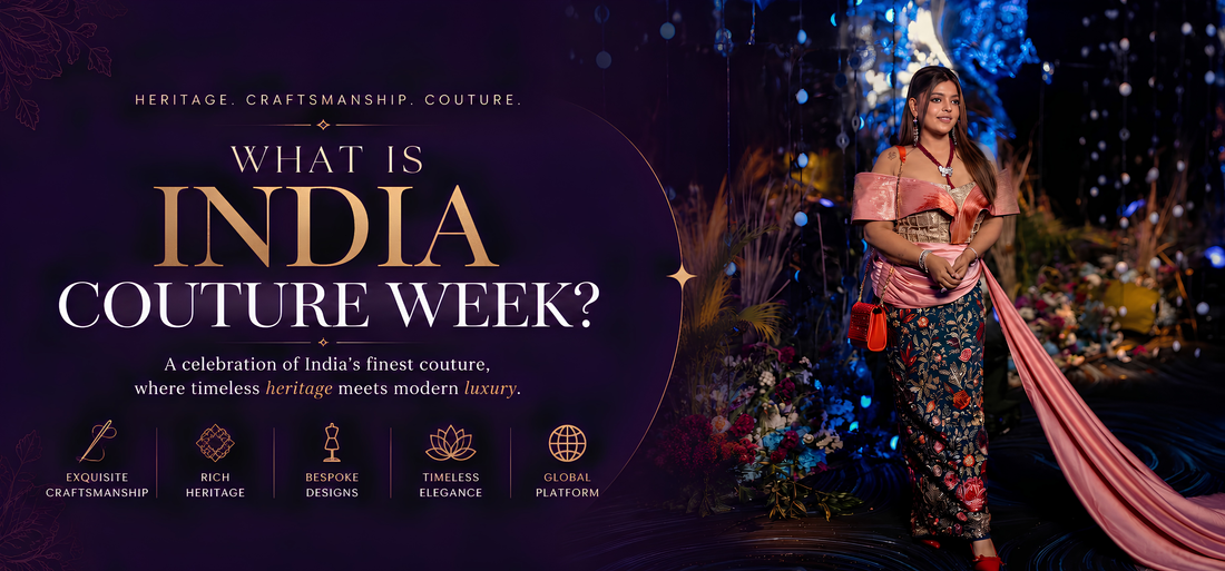 How India Couture Week Is Putting Indian Fashion on the Global Map