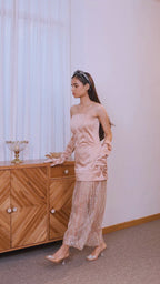 Embellished Skirt Set